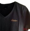 画像2: BAMBINO BC-221 V NECK L/S T-SHIRTS (Vネック長袖 Tシャツ)  BLACK (2)