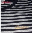 画像1: BAMBINO BC-222 BORDER L/S T-SHIRTS (ボーダー長袖 Tシャツ)  BLACK/GRAY (1)