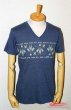 画像1: BAMBINO   BC-269  V-NECK Tシャツ Thunderbird BULE (1)