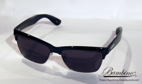 画像1: BAMBINO BSE-1904 SUNGLASS(サングラス）BLACK (1)