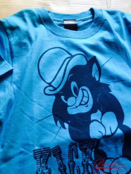 画像1: BAMBINO BC-266 T-SHIRTS (Tシャツ)  KICK ASS BLUE (1)