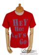 画像1: BAMBINO BC-249 T-SHIRTS (Tシャツ)  HEY! HO!  RED (1)